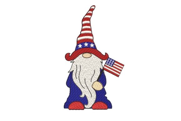4th of July Gnome Patriotic