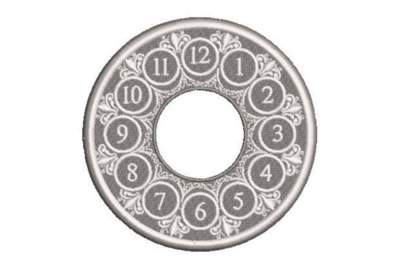 Clock Face Flower