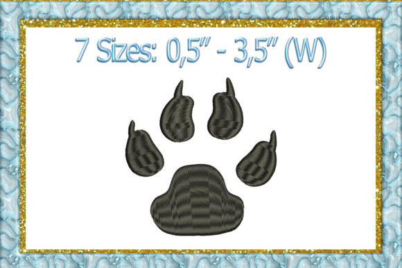 Tiger Paw Print
